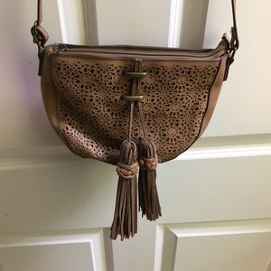 T-shirt and Jeans Crossbody Bag